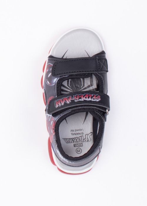 Leomil vilkuvad sandaalid Spiderman