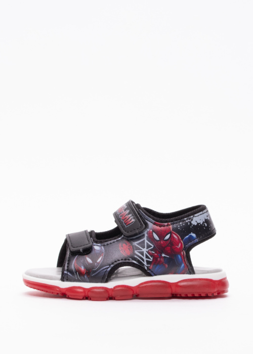Leomil vilkuvad sandaalid Spiderman