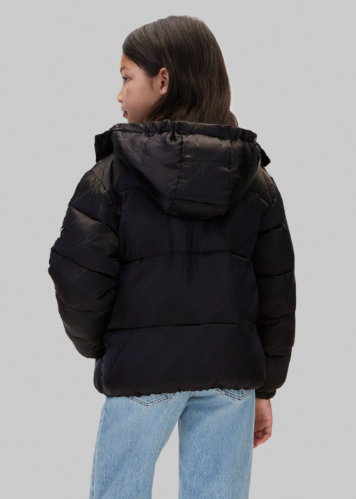 Calvin Klein tepitud talvejope Logo Jacquard