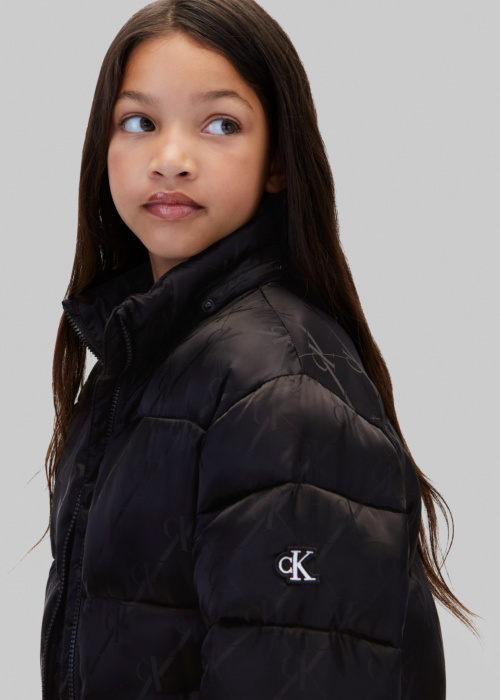 Calvin Klein tepitud talvejope Logo Jacquard
