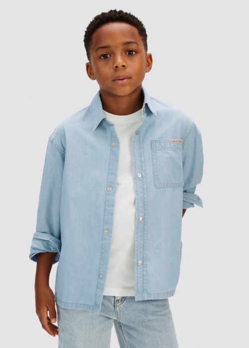 Блуза Chambray Ls Woven Calvin Klein