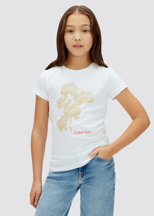 Calvin Klein T-särk Flower Slim