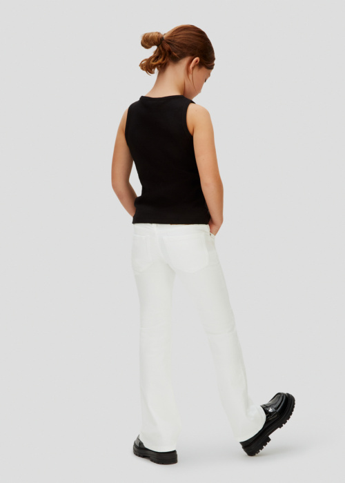 Джинсы Flare White Calvin Klein