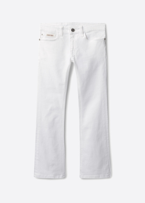 Джинсы Flare White Calvin Klein