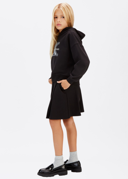 Юбка логотип Tape Pleated Punto Calvin Klein