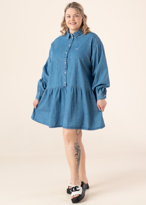 Рубашка-платье Chambray Tommy Jeans