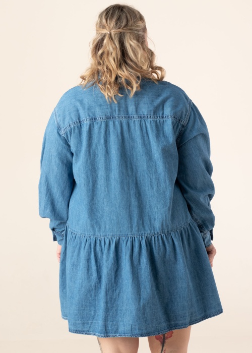 Рубашка-платье Chambray Tommy Jeans