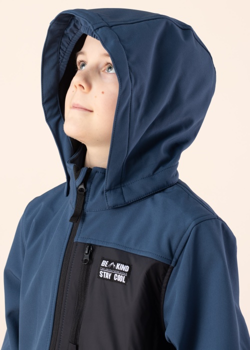 NAME IT Jungen Softshell Jacke ALFA08 - Wasserdicht Winddicht Mit Fleecefutter