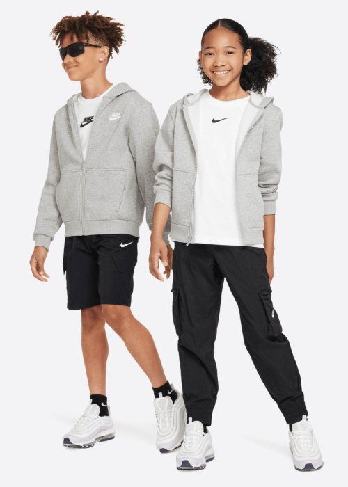 Кофта Nsw Club Flc Hd Fz Ls Lbr Nike