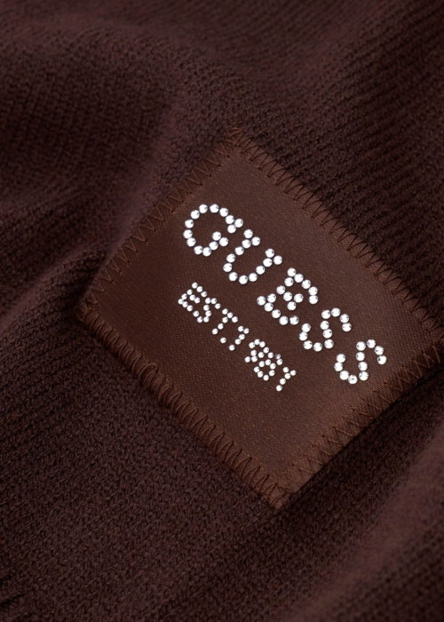 Зимний шарф Knitted Guess
