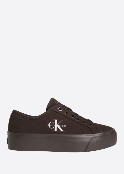 Calvin Klein tennised Vulc Flatf Laceup Suede