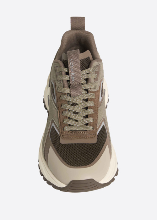 Кроссовки Hike Runner Ck Stripe Refl Su Calvin Klein