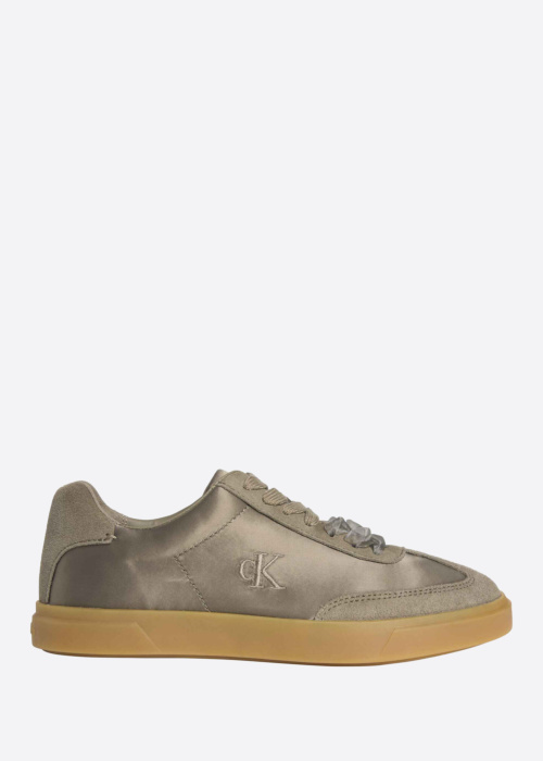 Calvin Klein tennised Low Pro Cupsole Wt Satin Mix