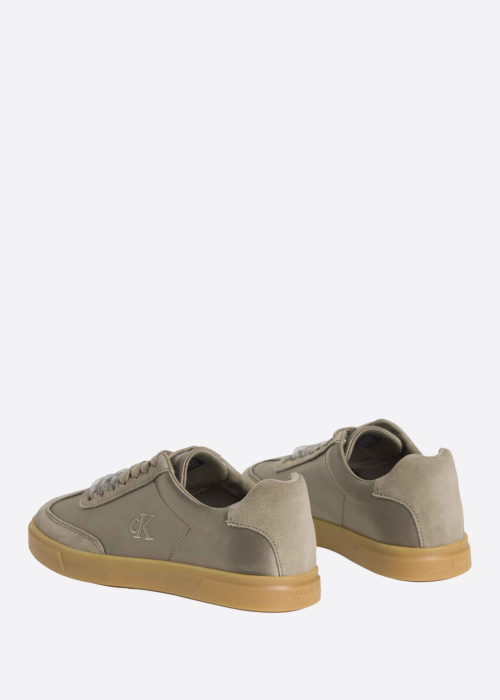 Calvin Klein tennised Low Pro Cupsole Wt Satin Mix