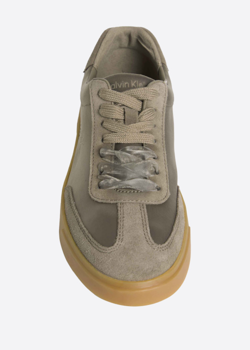 Calvin Klein tennised Low Pro Cupsole Wt Satin Mix