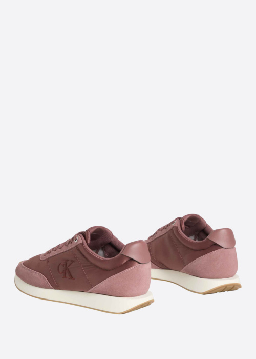 Кроссовки Retro Runner Laceup Satin Mix Calvin Klein