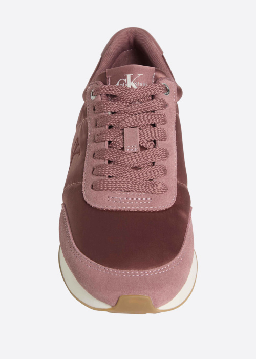 Кроссовки Retro Runner Laceup Satin Mix Calvin Klein