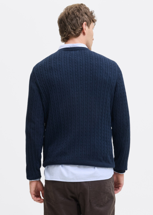 Кофта Emil Knit Cable Crew Neck Jack & Jones