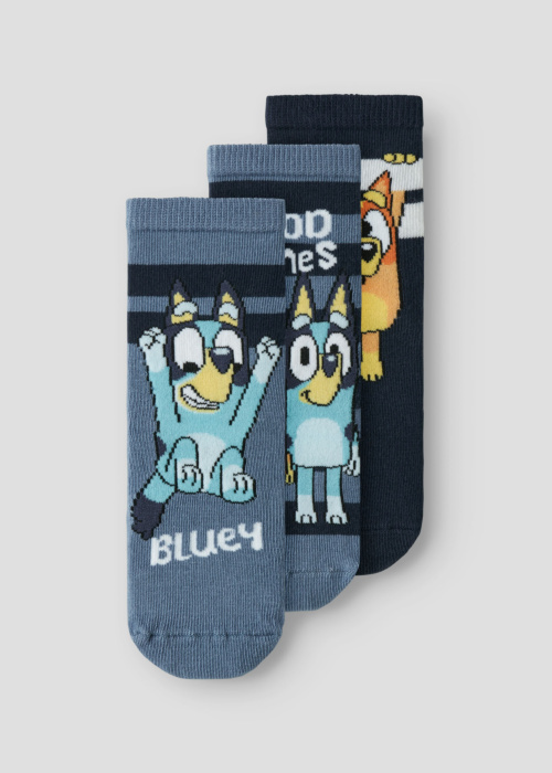 Name It Mini sokid Justin Bluey 3 pack