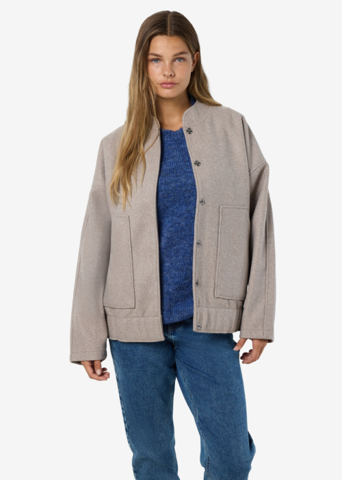 Noisy May bomber jakk Halston