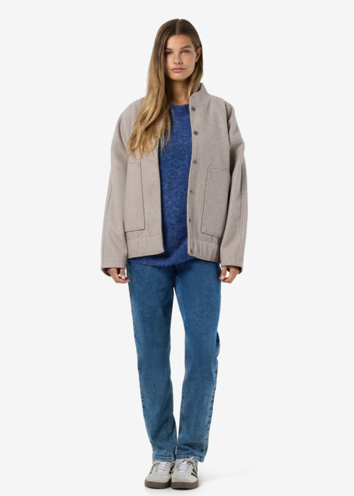 Noisy May bomber jakk Halston