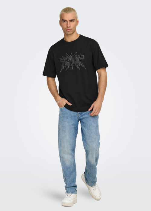 Only & Sons T-särk Rhinestone