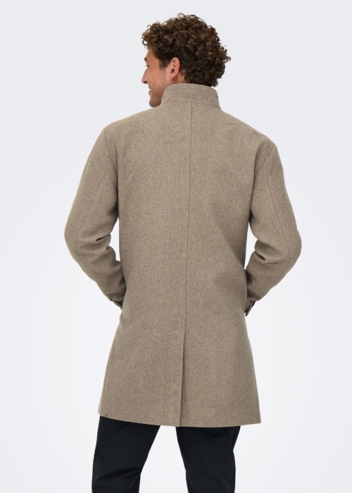 Only & Sons kevad-sügismantel Charles Wool
