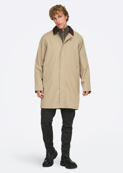 Весенне-осеннее пальто Kosmo Life Only & Sons