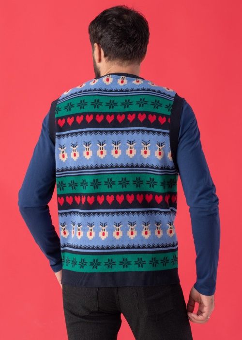 Jack & Jones vest Festive Xmas