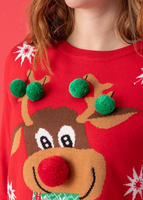 Рождественская кофта Newfrostydeer Vero Moda