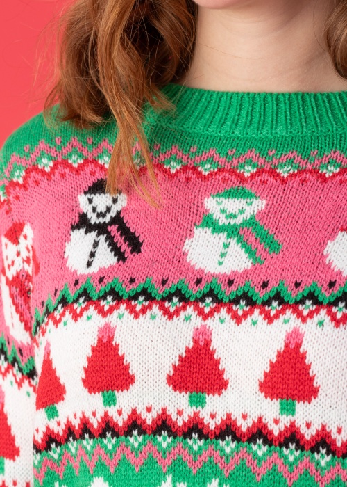 Vero Moda jõulukampsun Xmasmix