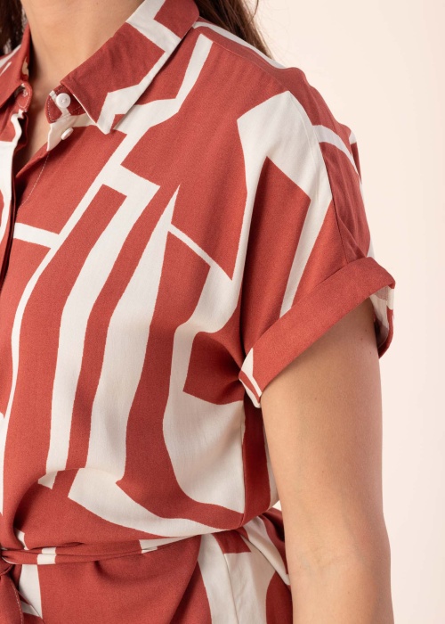 Рубашка-платье Easy Vero Moda