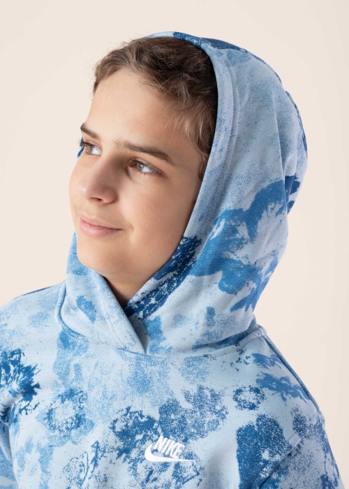 Кофта Nsw Club Ft Wash Aop Nike