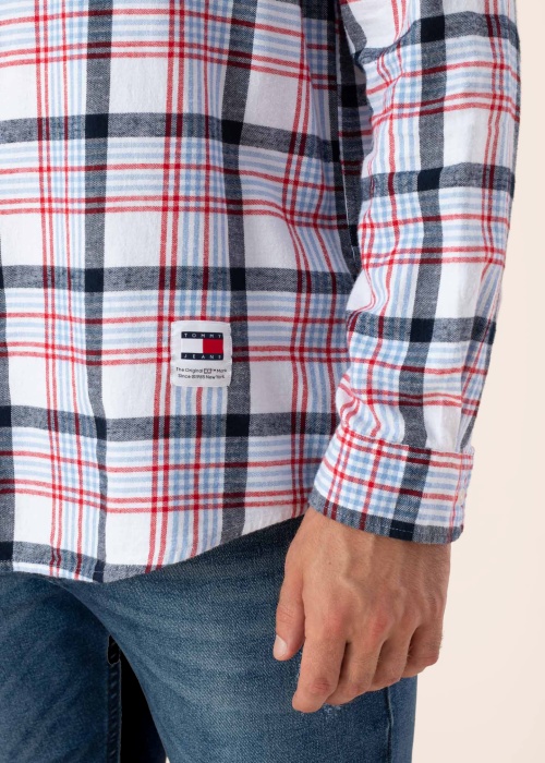 Блуза Tjm Check Peached Shirt Ext Tommy Jeans