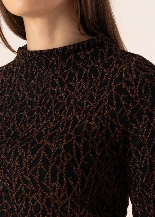 Блуза с высоким воротником Gilly Noisy May