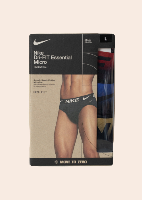 Трусики 3 пары Ess Micro Hip Brief 3pk Nike