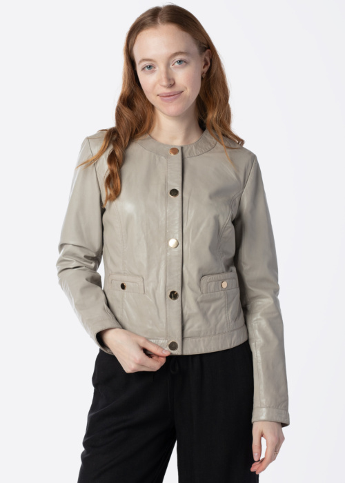 Кожаная куртка Minnie Saki