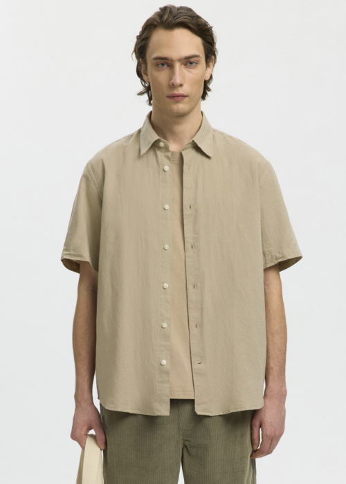 Рубашка Regclay Selected