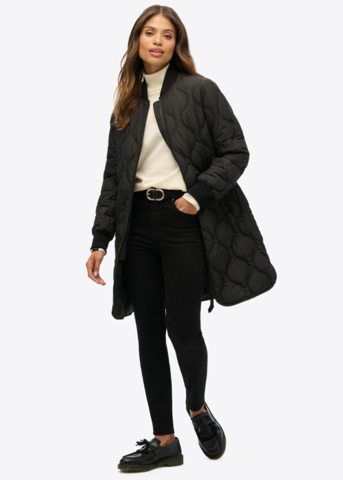 SuperDry kevad-sügismantel Longline Quilted Liner