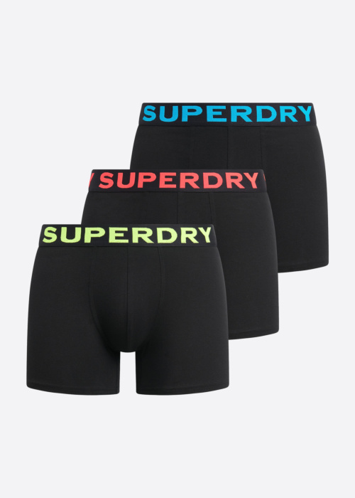 Боксеры в коробке 3 пары SuperDry