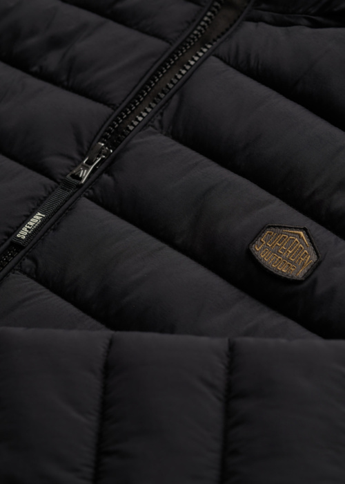 Стёганая демисезонная куртка Hooded Fuji Lite SuperDry