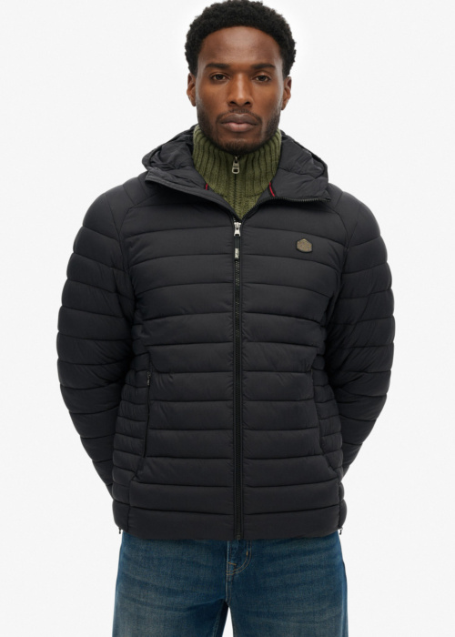 Стёганая демисезонная куртка Hooded Fuji Lite SuperDry