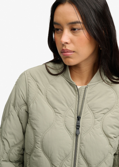 Стёганая демисезонная куртка SuperDry