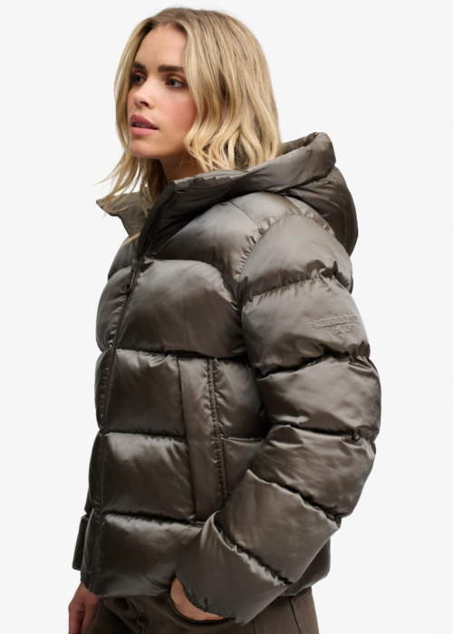 Стёганая зимняя куртка SuperDry
