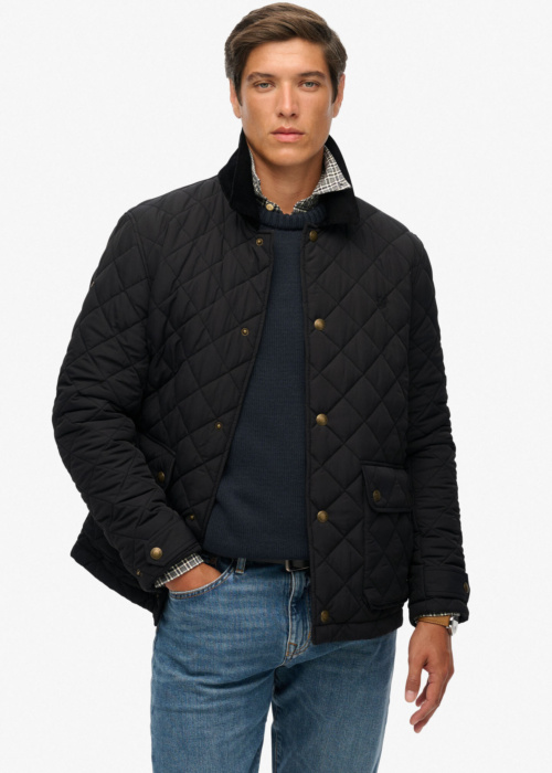 Стёганая демисезонная куртка Quilted Estate SuperDry