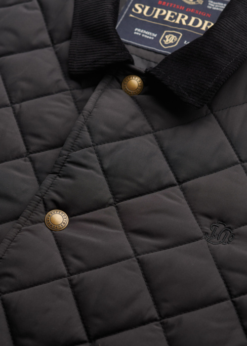 Стёганая демисезонная куртка Quilted Estate SuperDry