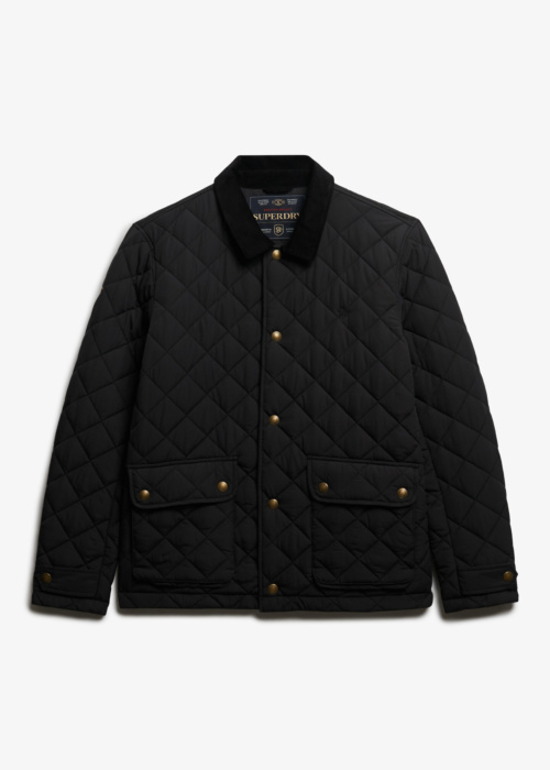Стёганая демисезонная куртка Quilted Estate SuperDry
