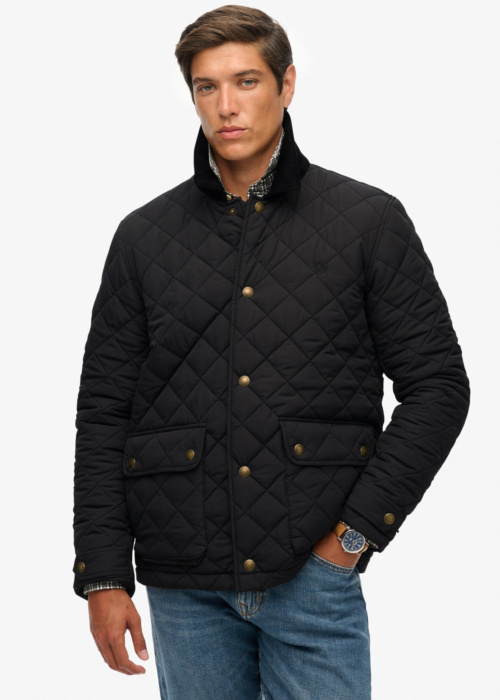 Стёганая демисезонная куртка Quilted Estate SuperDry