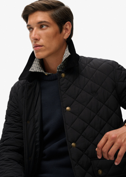 Стёганая демисезонная куртка Quilted Estate SuperDry