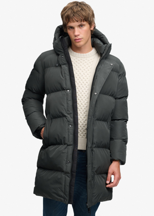 SuperDry tepitud talvemantel Sports Mid